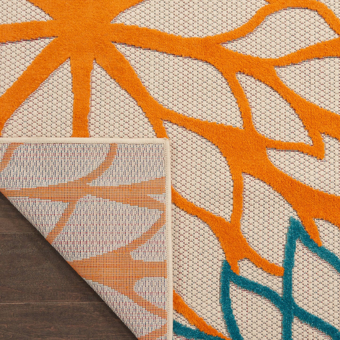 Nourison Home Aloha  Green  Contemporary