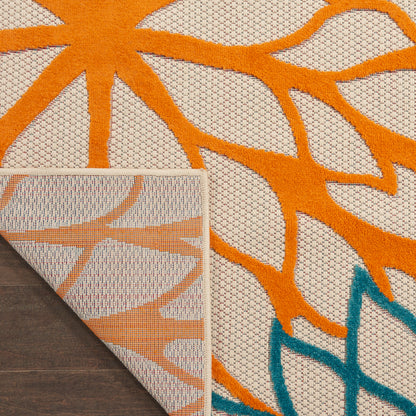 Nourison Home Aloha  Green  Contemporary