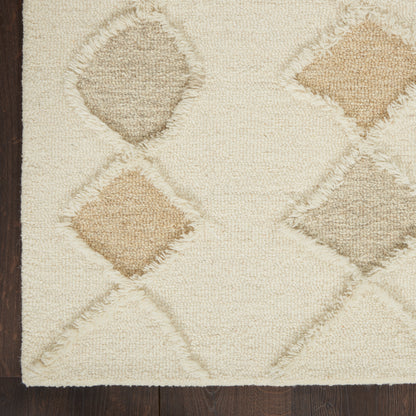 Nourison Home Moroccan Court  Ivory  Contemporary