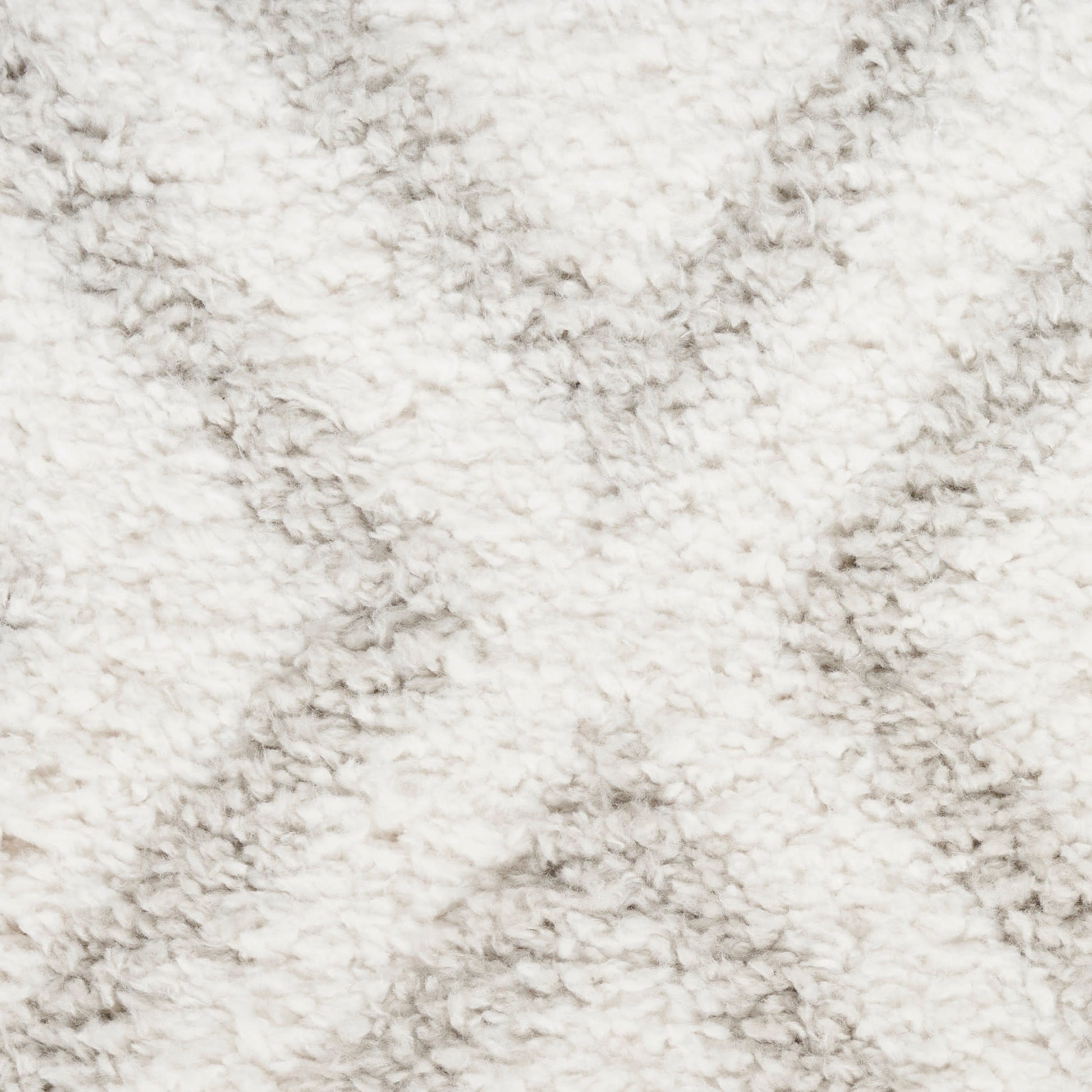 Nourison Home Modern Shag  Ivory Silver  Contemporary