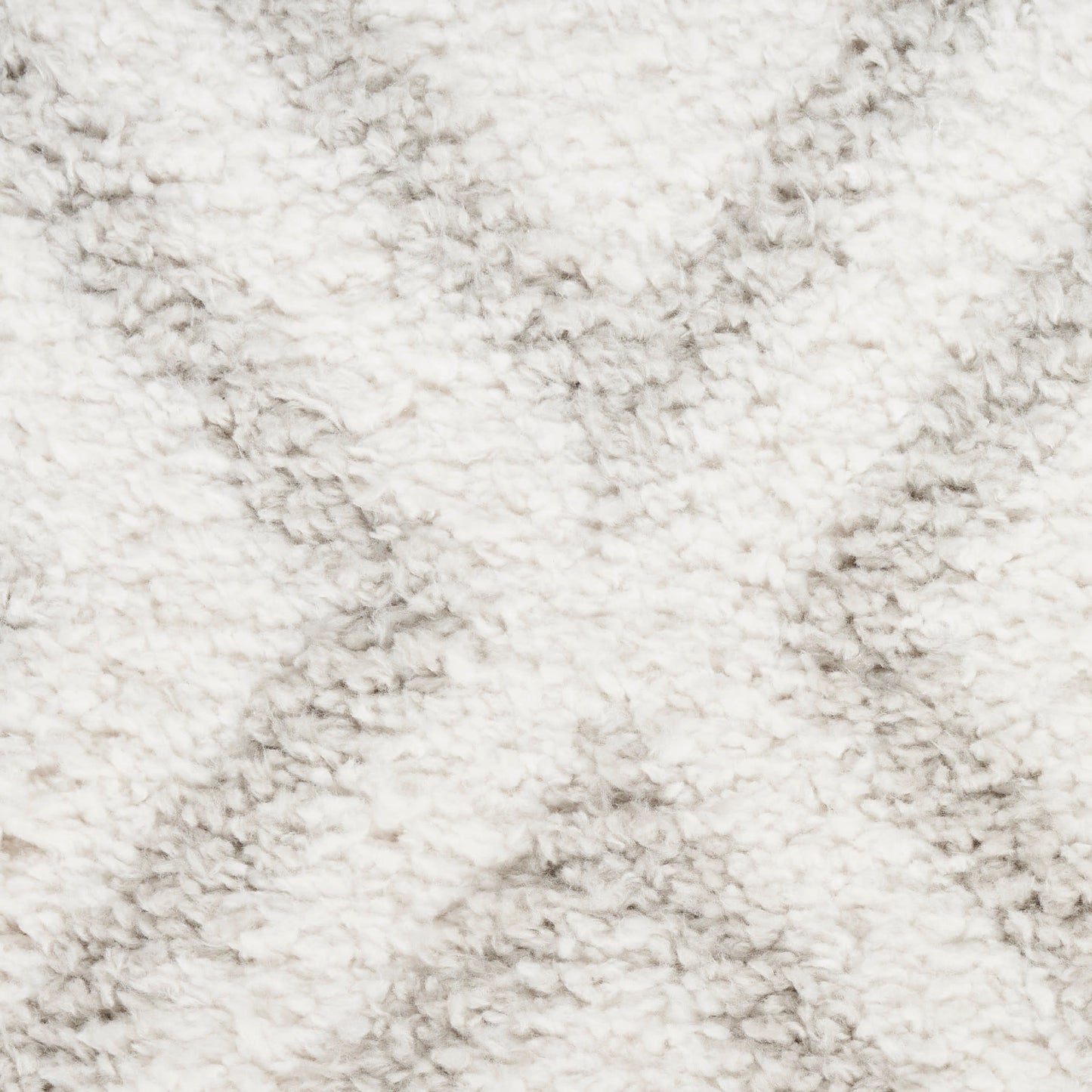 Nourison Home Modern Shag  Ivory Silver  Contemporary