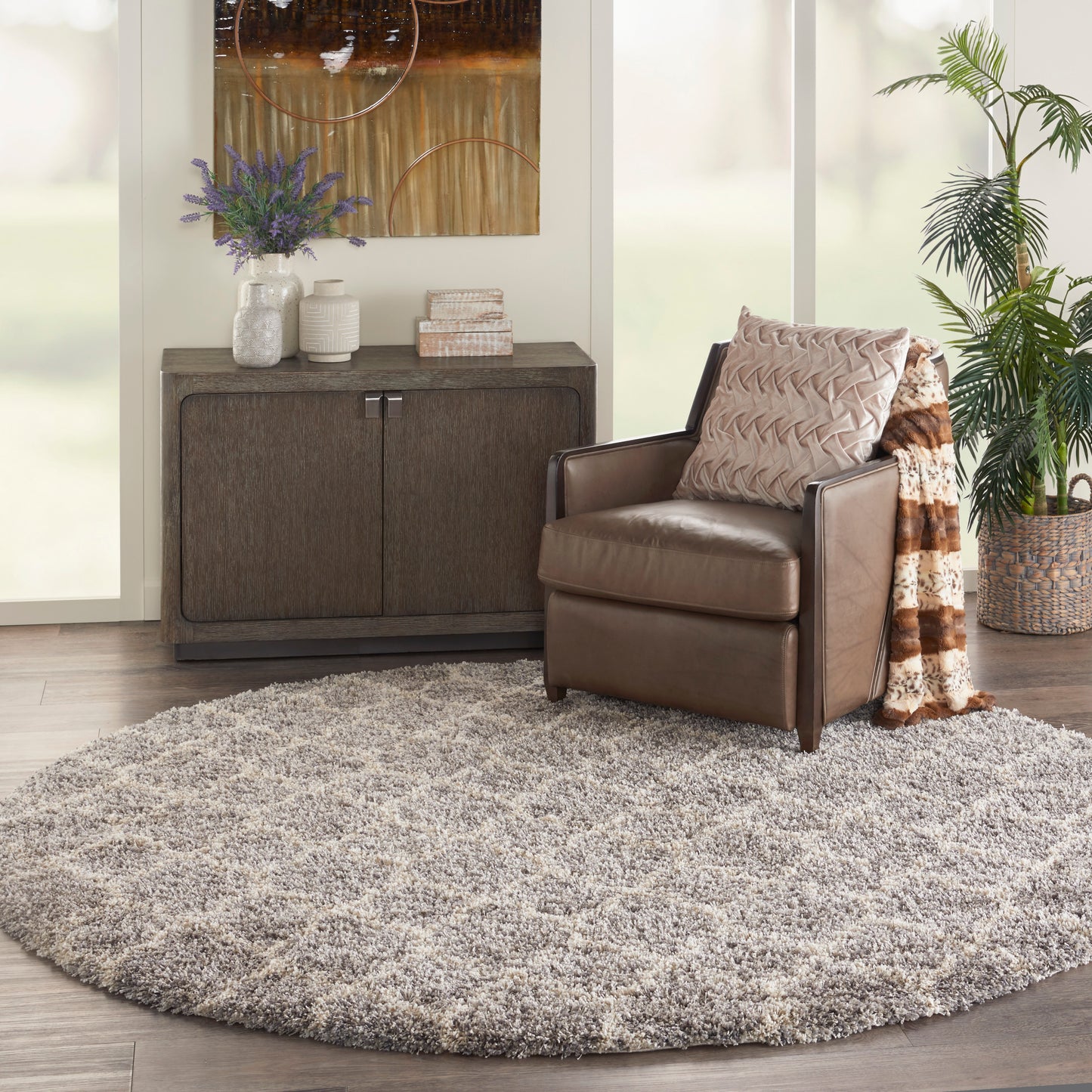 Nourison Home Amore  Ash  Contemporary
