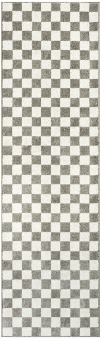 Nourison Home Serenity Home SRH09 Ivory Grey Contemporary Loom-woven Rug