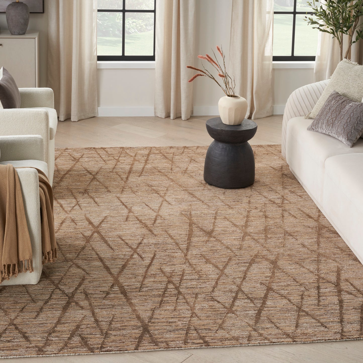 Nourison Home OCEAN  Saddle  Contemporary