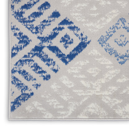 Nourison Home Whimsicle  Grey Blue  Transitional