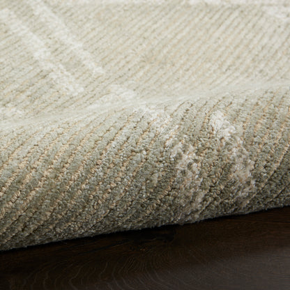 Nourison Home Venosa  Green Ivory  Contemporary