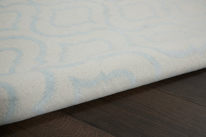 Nourison Home Jubilant  Ivory Blue  Transitional