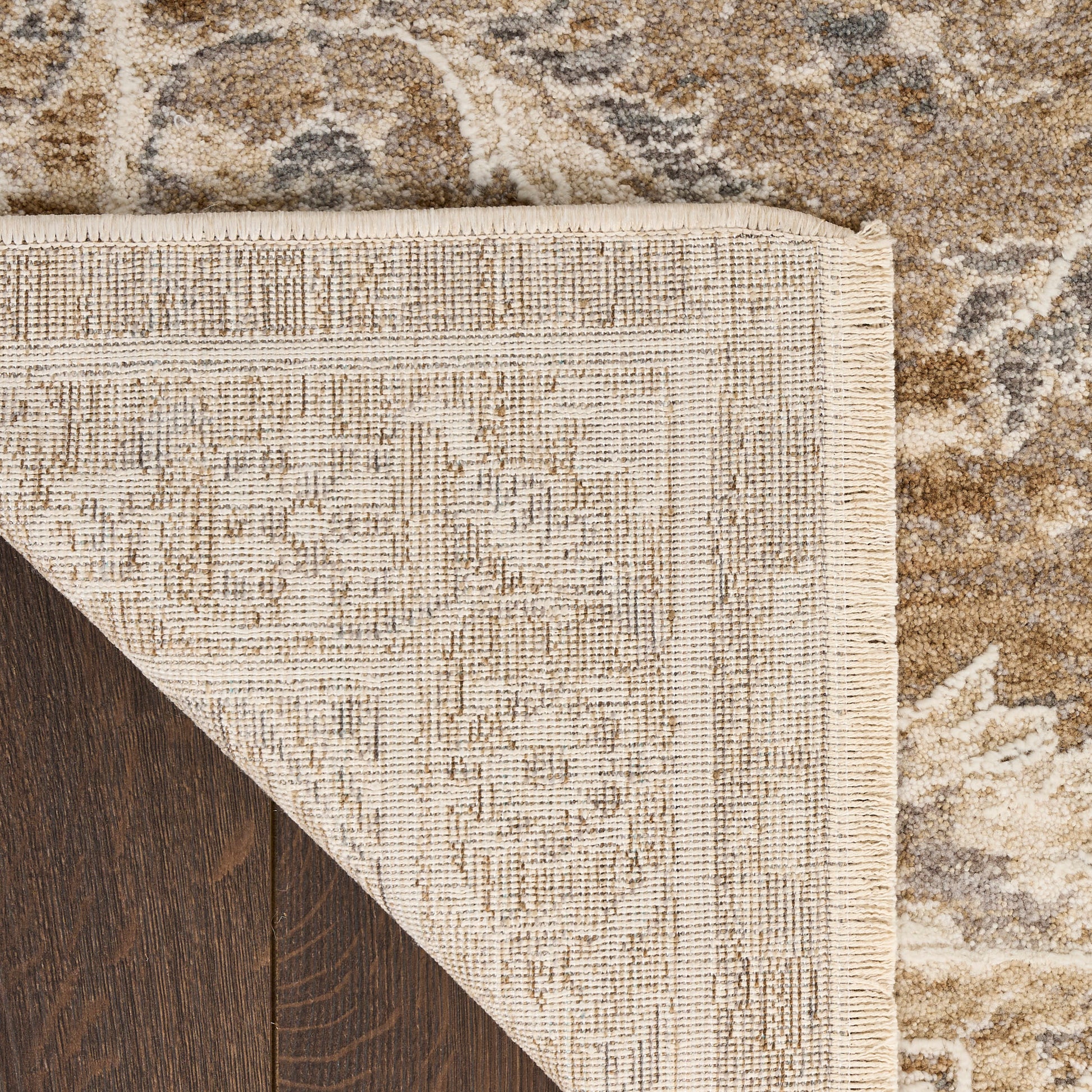 Nourison Home Retreat  Beige  Traditional