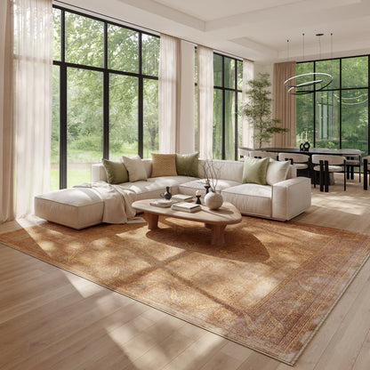 Nourison Home Luxurious  Taupe  Traditional