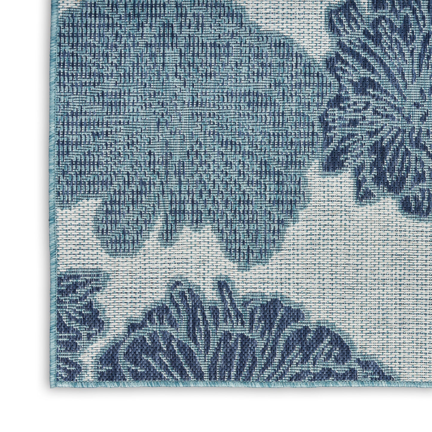 Nourison Home Garden Oasis  Blue  Contemporary