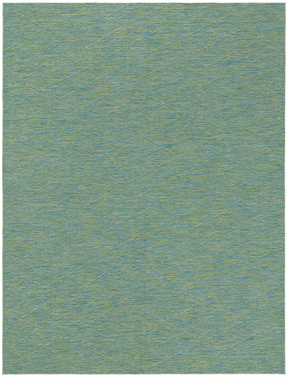 Nourison Home Washable Solutions  Blue Green  Contemporary