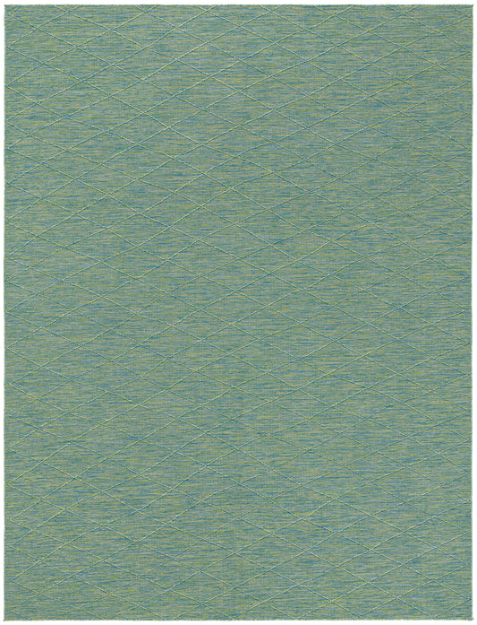 Nourison Home Washable Solutions  Blue Green  Contemporary