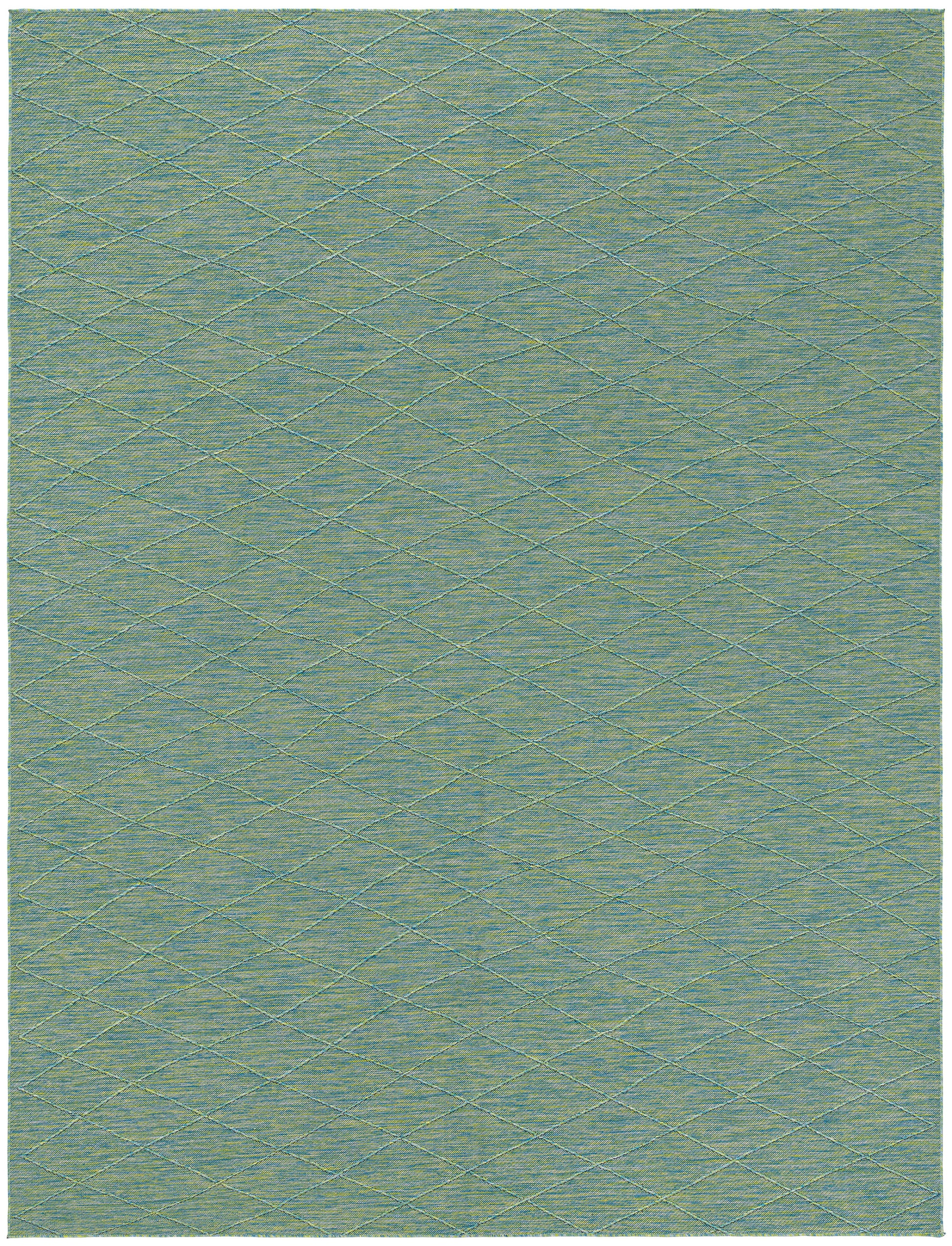 Nourison Home Washable Solutions  Blue Green  Contemporary