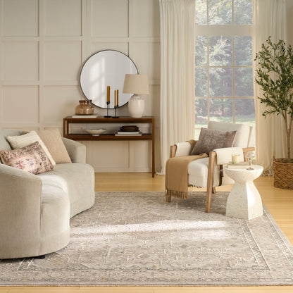 Nourison Home Retreat  Grey  Traditional
