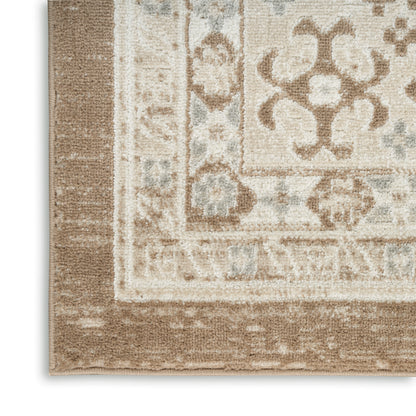 Nourison Home Serenity Home  Ivory Mocha  Traditional