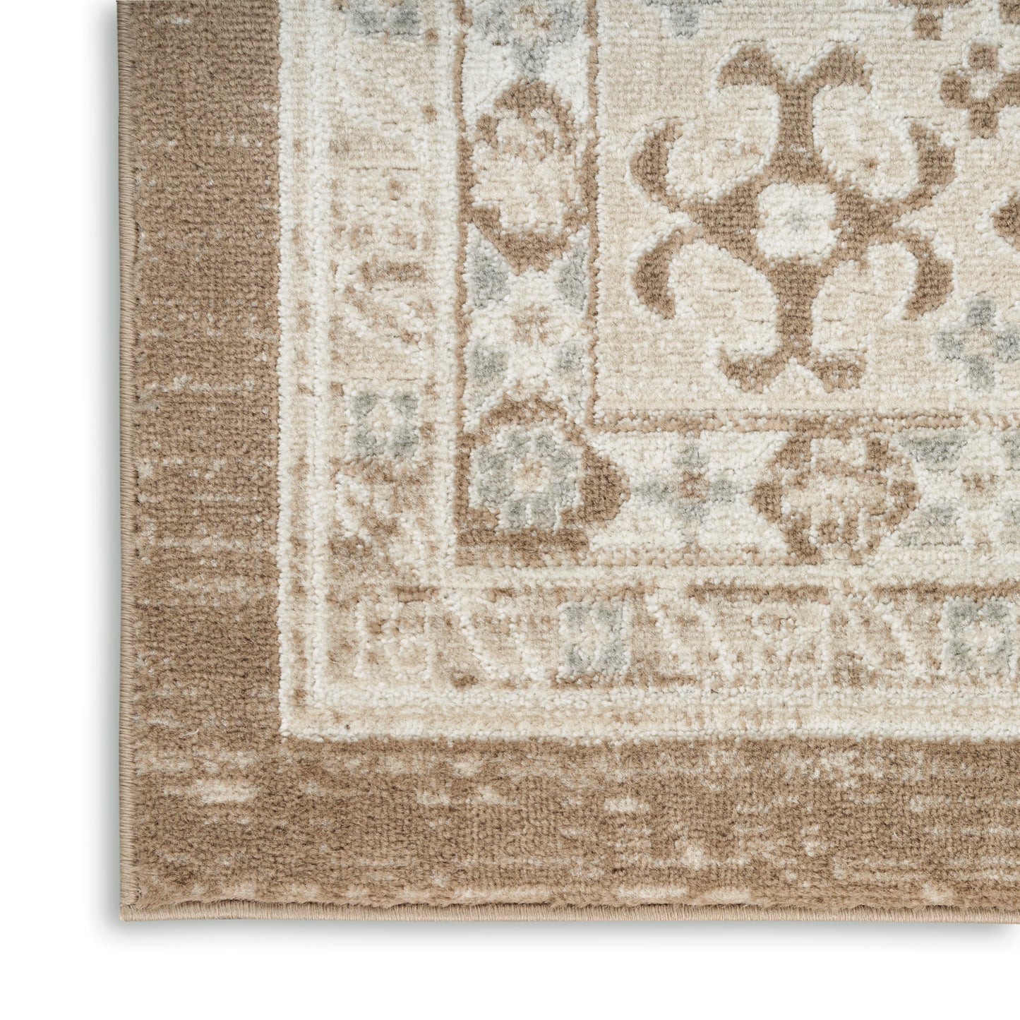 Nourison Home Serenity Home  Ivory Mocha  Traditional