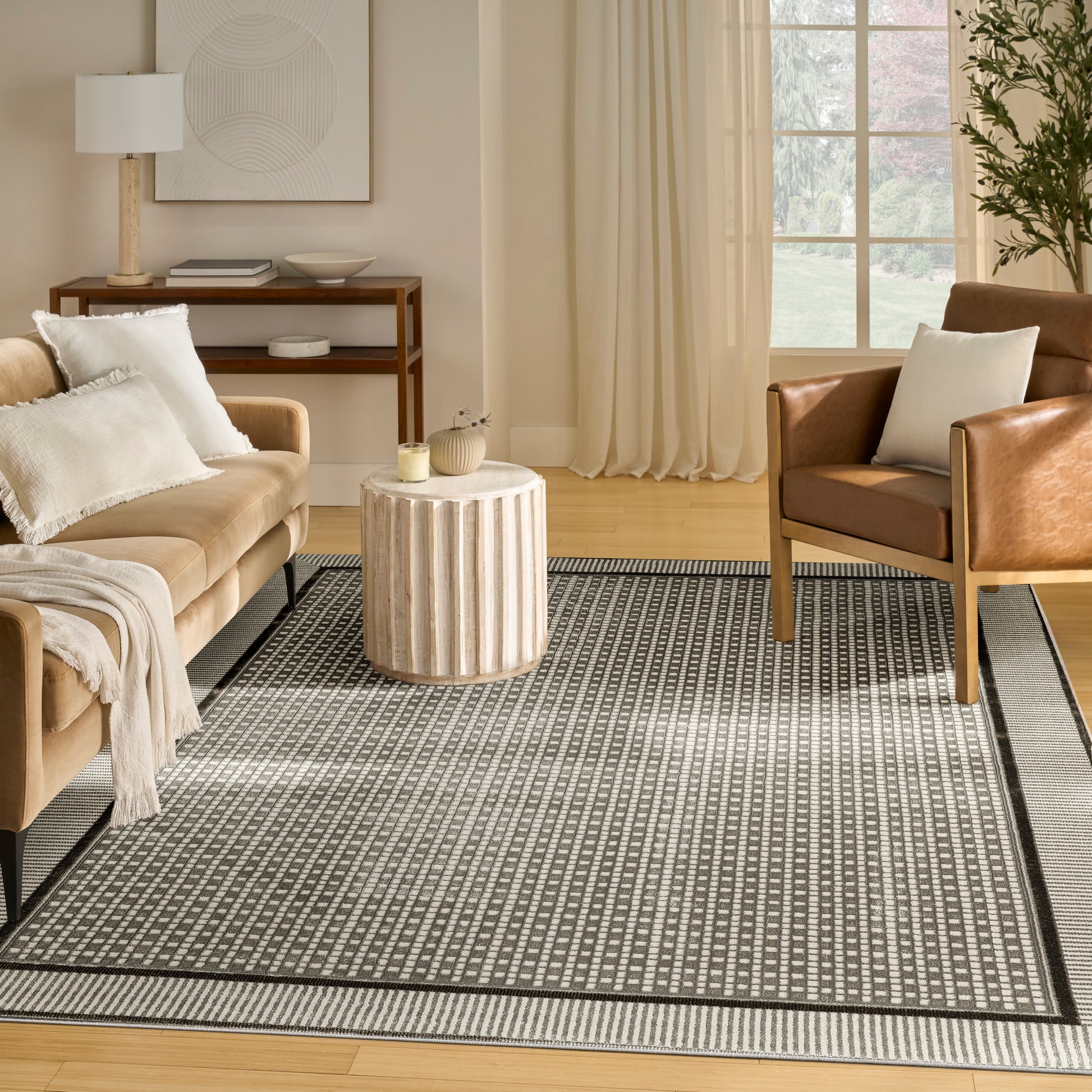 Nourison Home Nordic  Ivory Grey  Contemporary