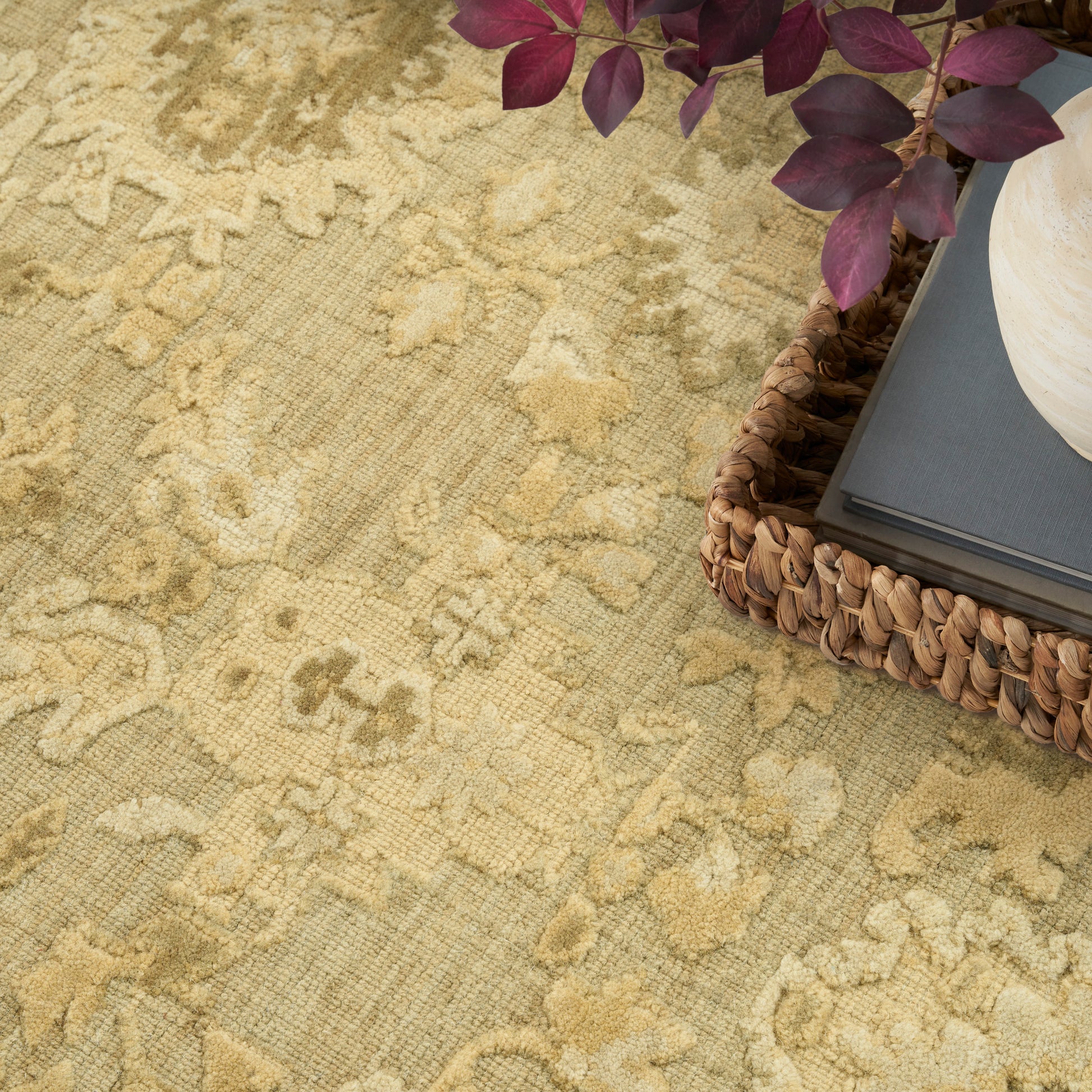 Nourison Home Ravello  Taupe Beige  Traditional