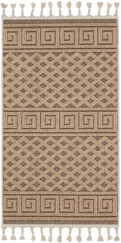Nourison Home Paxton PAX05 Mocha Contemporary Power-loomed Rug
