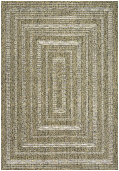 Nourison Home Tulum TLM04 Olive Contemporary Loom-woven Rug