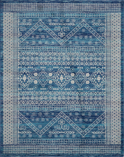 Nourison Home Passion PSN27 Navy Blue Transitional Power-loomed Rugs