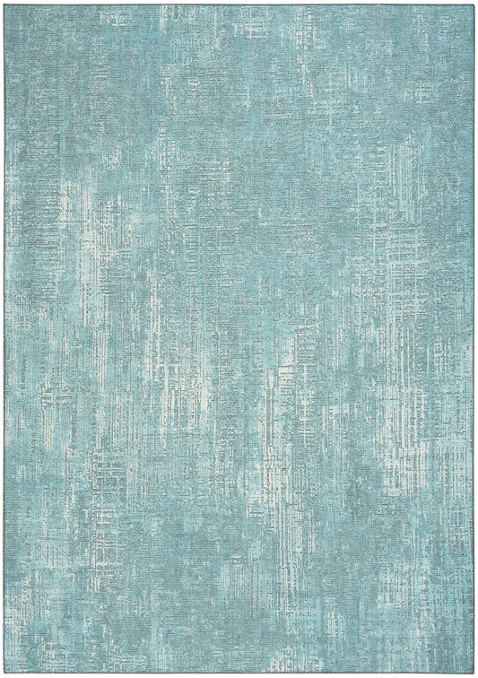 Nourison Home Botanical Washables  Green  Contemporary