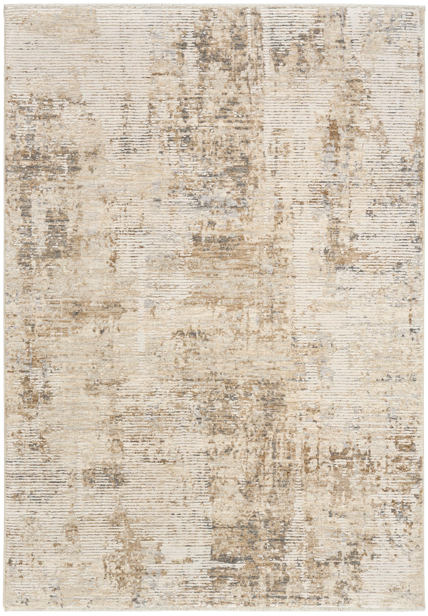 Calvin Klein CK078 Summit SUM06 Natural Grey Contemporary Machine Woven Rug