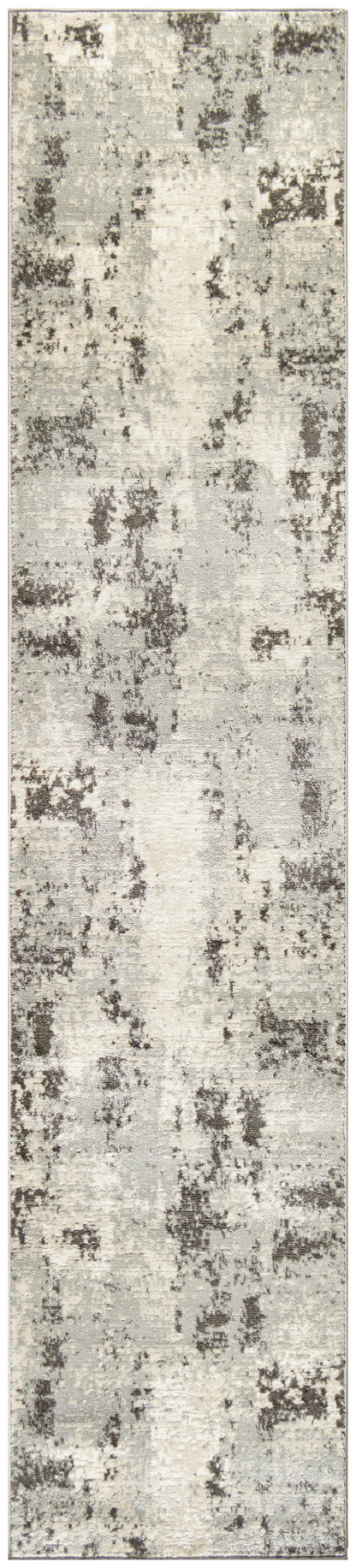 Nourison Home Serenity Home SRH06 Ivory Grey Contemporary Loom-woven Rug
