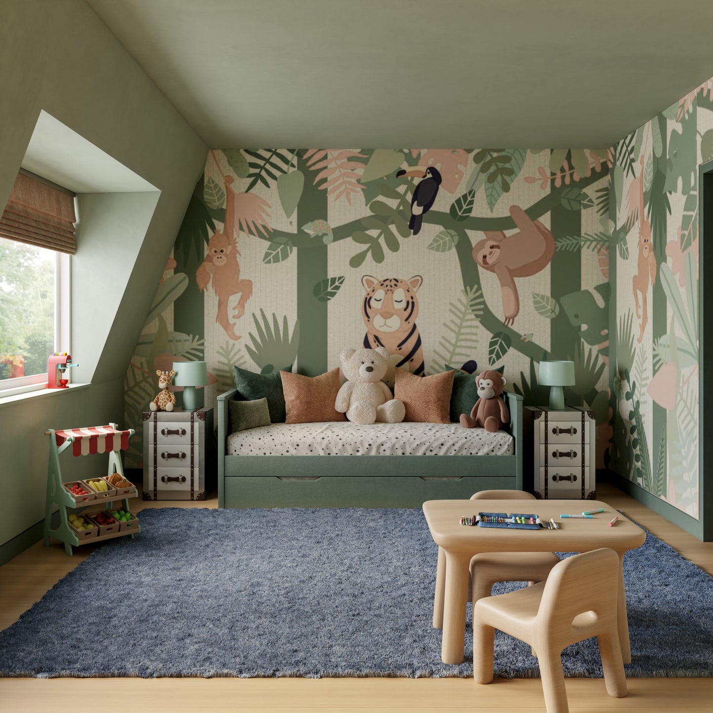 Nourison Home Dreamy Shag  Light Blue  Contemporary