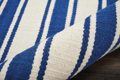 Nourison Home Rio Vista  Ivory Navy  Contemporary