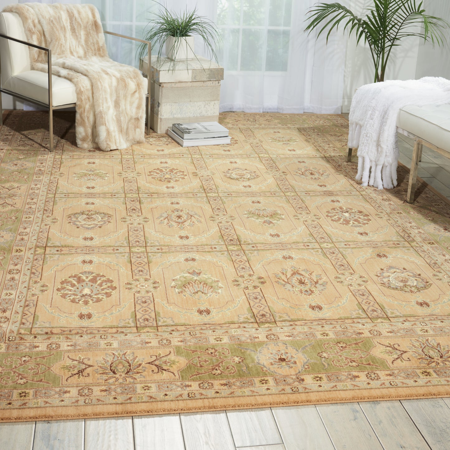 Nourison Home Persian Empire  Sand  Traditional