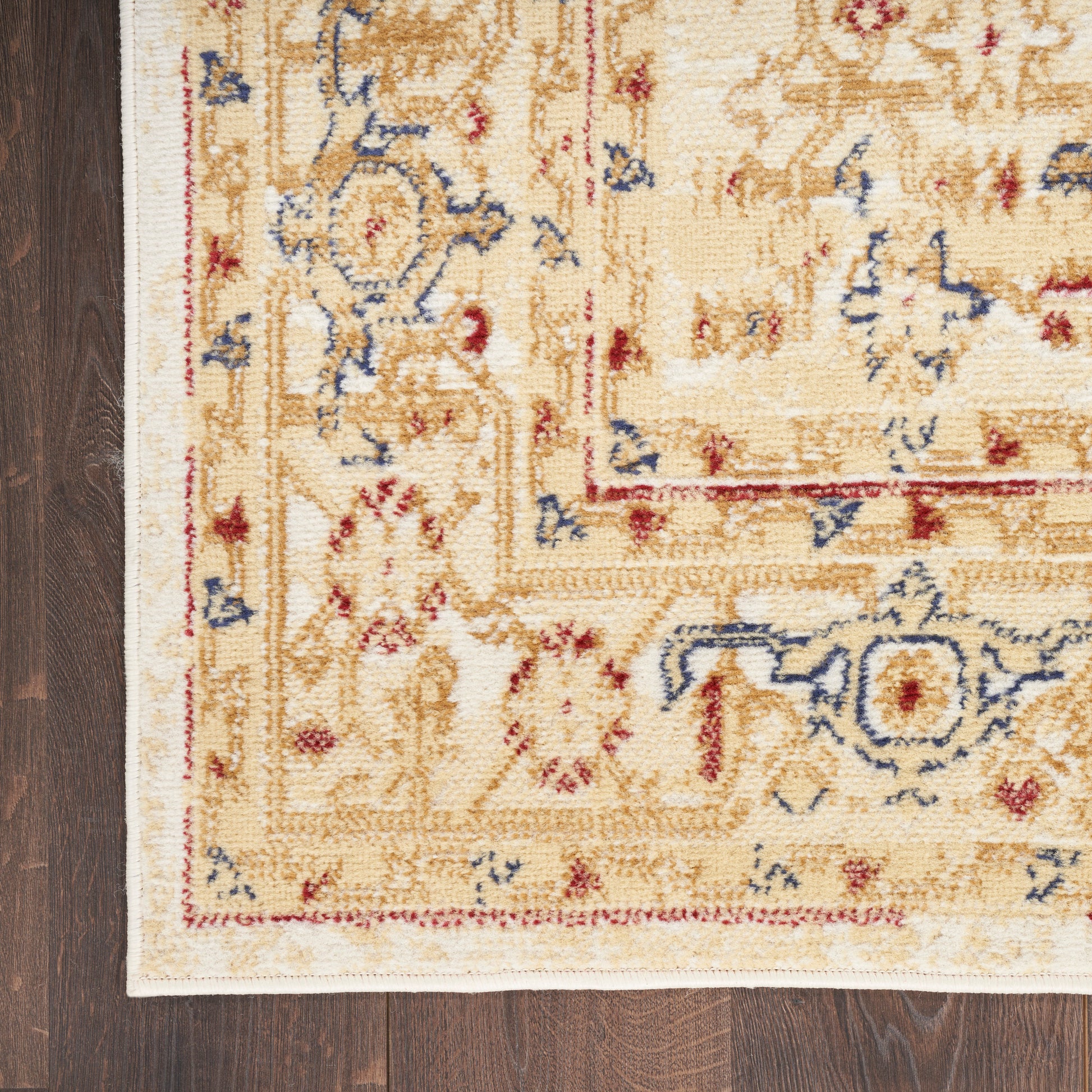 Nourison Home Grafix  Cream Multicolor  Traditional