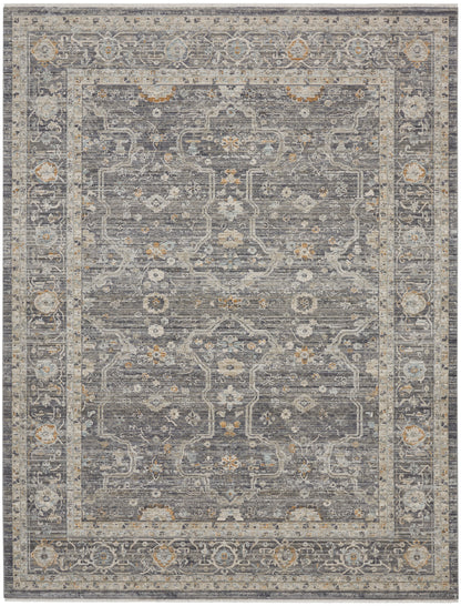 Nourison Home Lynx  Slate Multicolor  Transitional