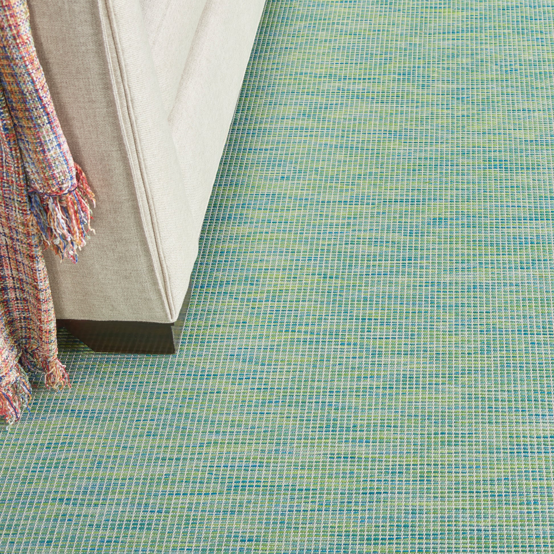 Nourison Home Positano  Blue Green  Contemporary