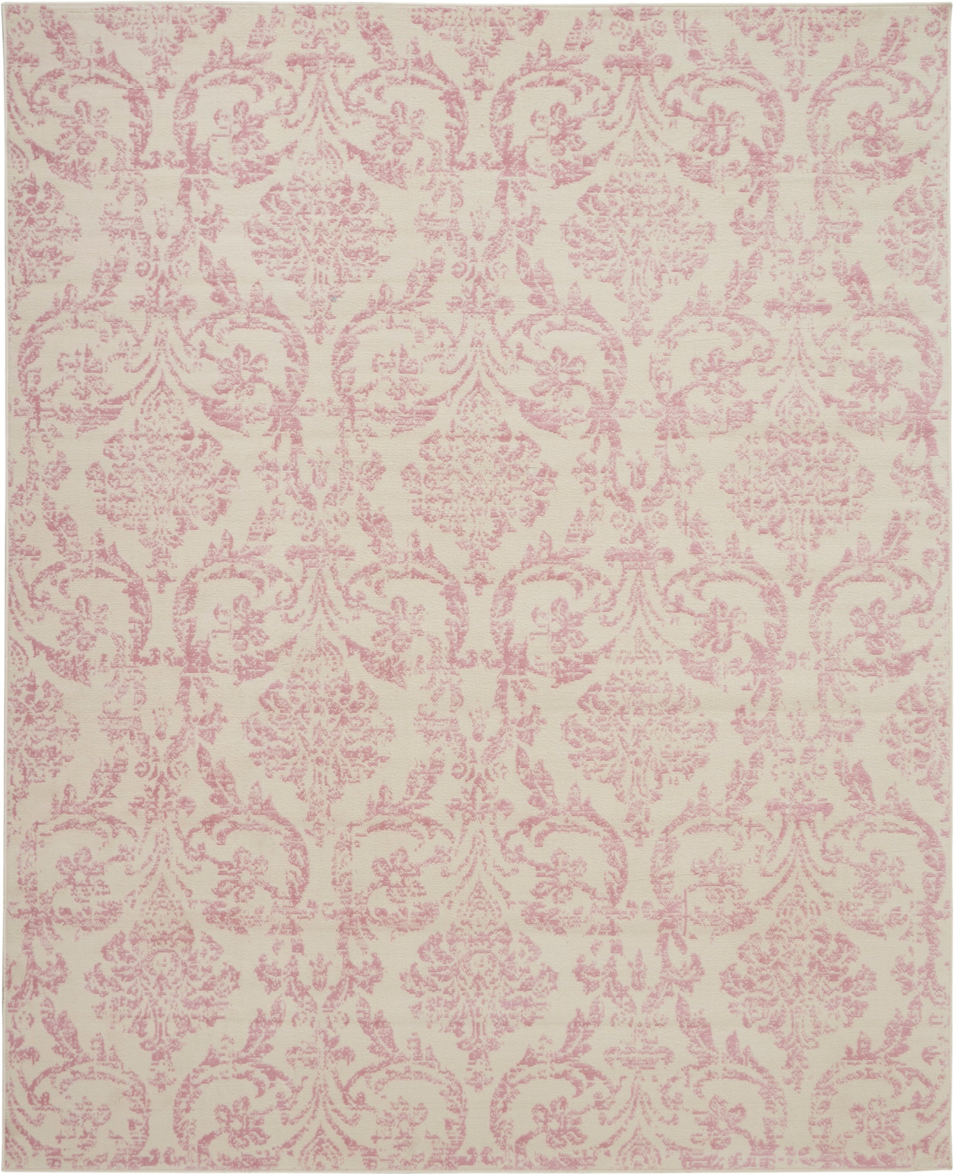 Nourison Home Jubilant  Ivory Pink  Transitional