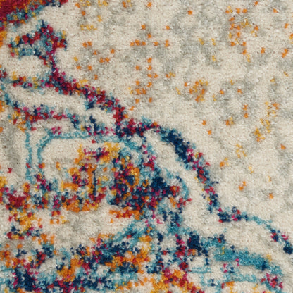 Nourison Home Persian Vintage  Ivory Multi  