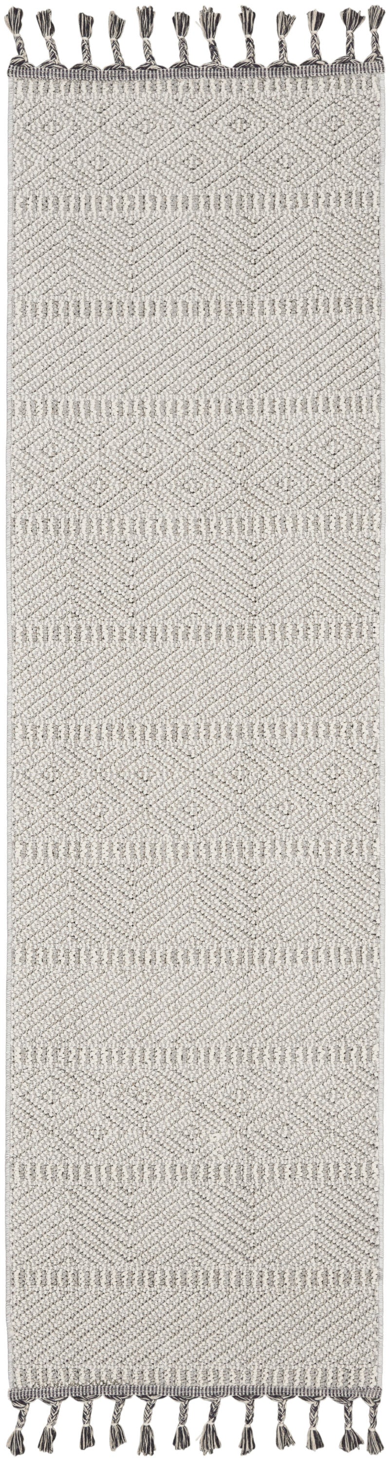 Nourison Home Paxton PAX06 Grey Ivory Contemporary Power-loomed Rug