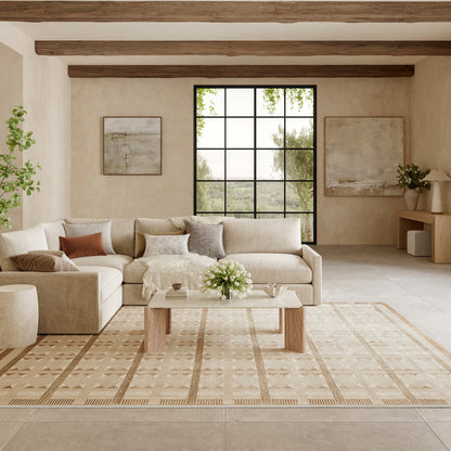 Nourison Home Nordic  Taupe  Contemporary