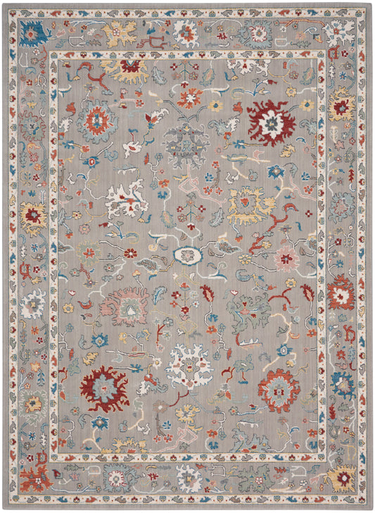 Nourison Home Parisa  Grey  Traditional