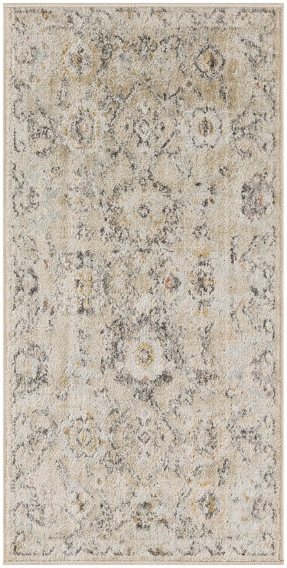 Nourison Home Oushak Home OUS01 Cream Traditional Loom-woven Rug