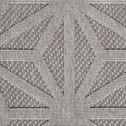 Nourison Home Cozumel  Light Grey  Contemporary