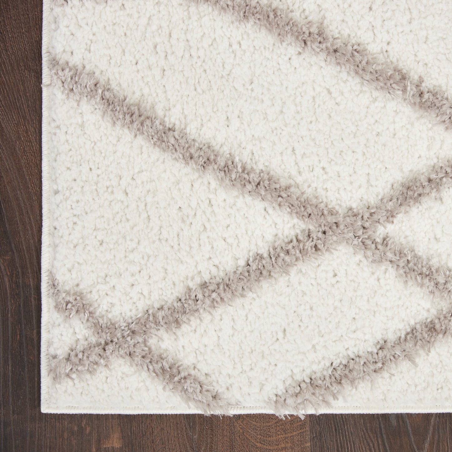 Nourison Home Feather Soft  Ivory Grey  Contemporary