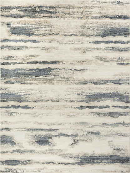 Nourison Home Serenity Home SRH12 Blue Multicolor Contemporary Loom-woven Rug