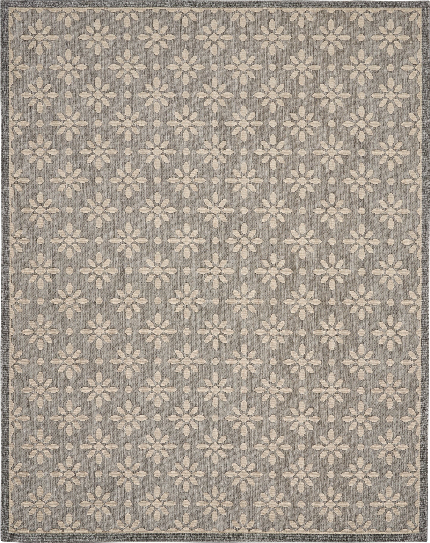 Nourison Home Cozumel CZM03 Grey Contemporary Power-loomed Rug
