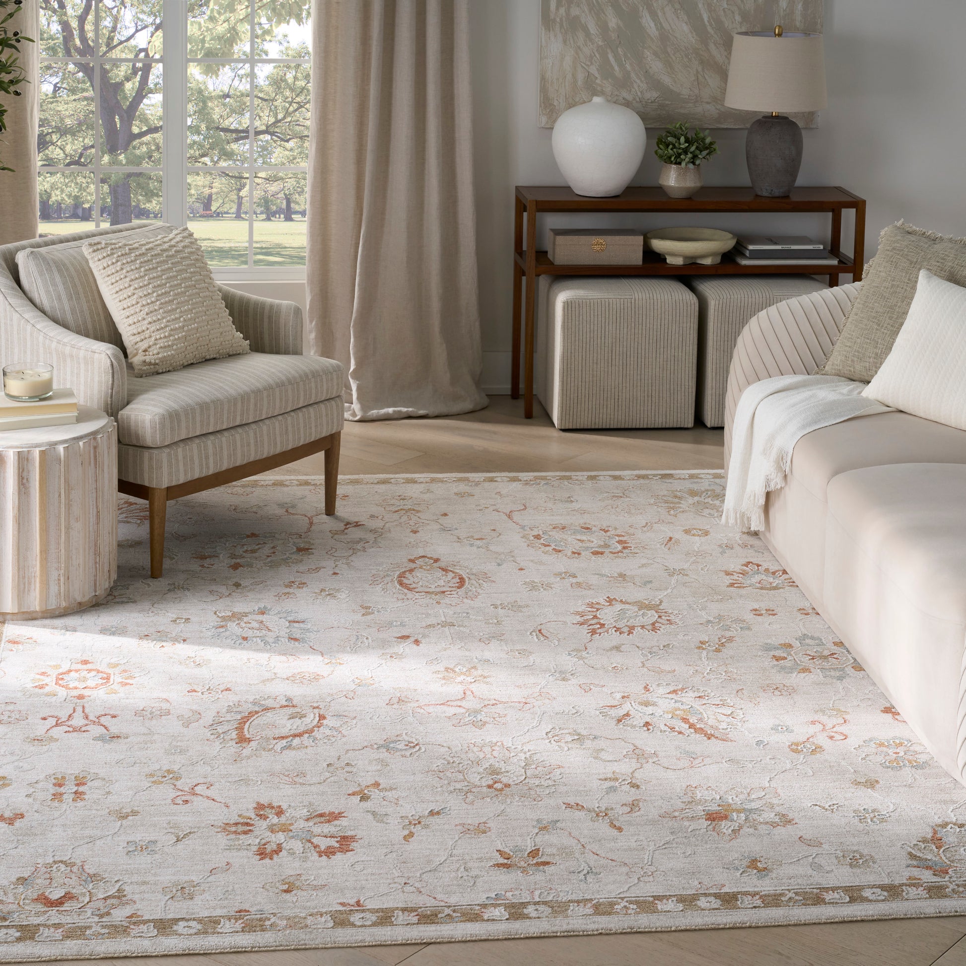 Nourison Home Infinite  Ivory  Traditional