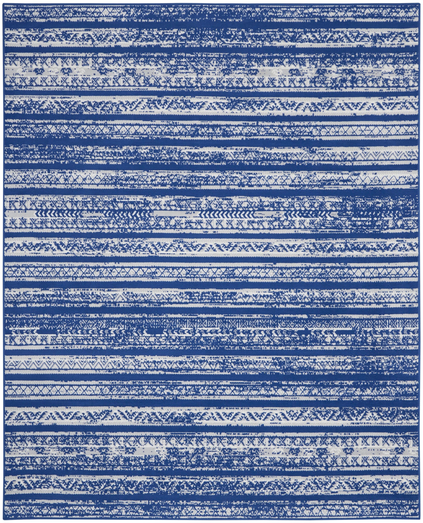 Nourison Home Whimsicle  Navy Ivory  Transitional