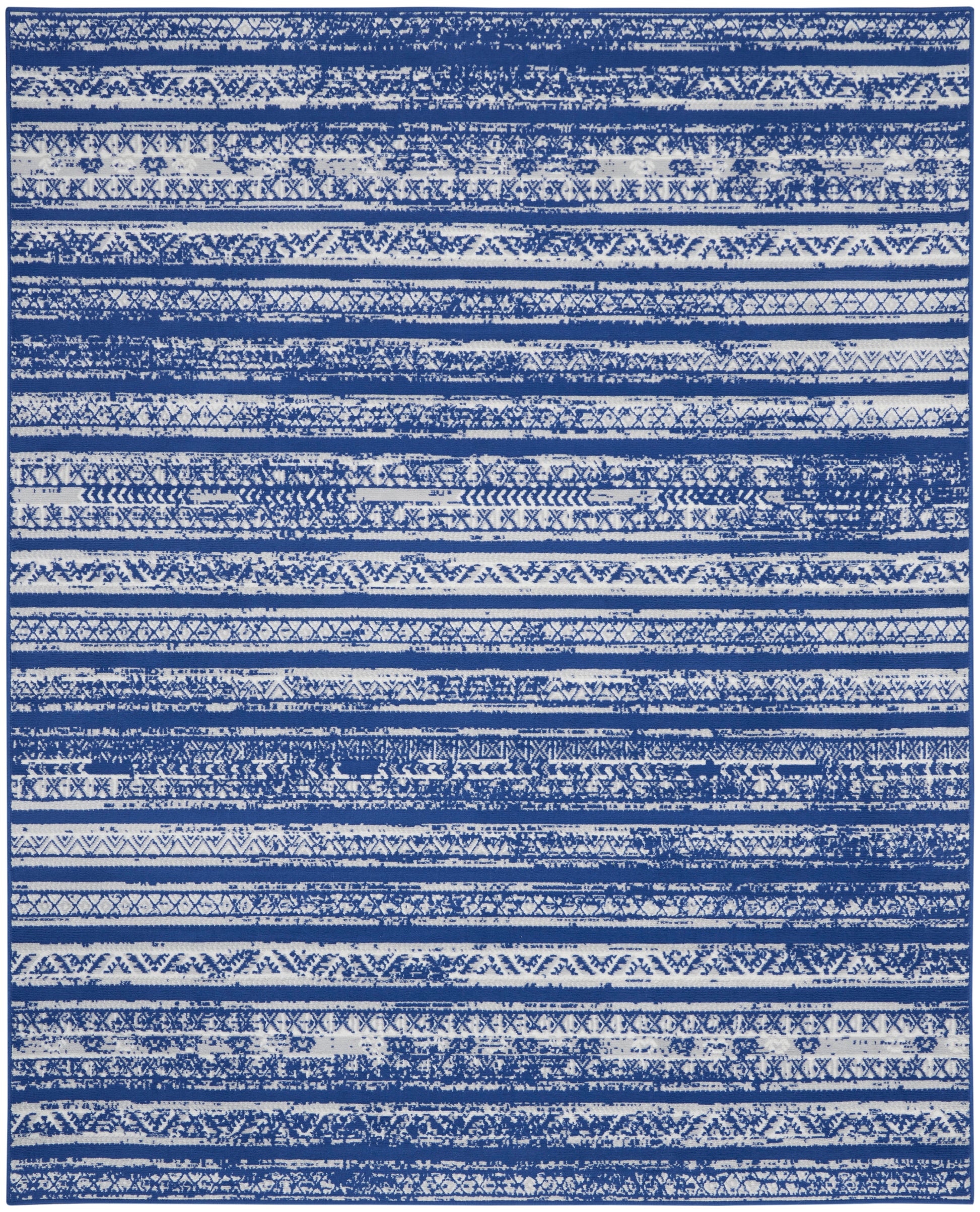 Nourison Home Whimsicle  Navy Ivory  Transitional