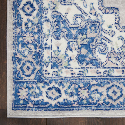 Nourison Home Whimsicle  Grey Blue  Transitional
