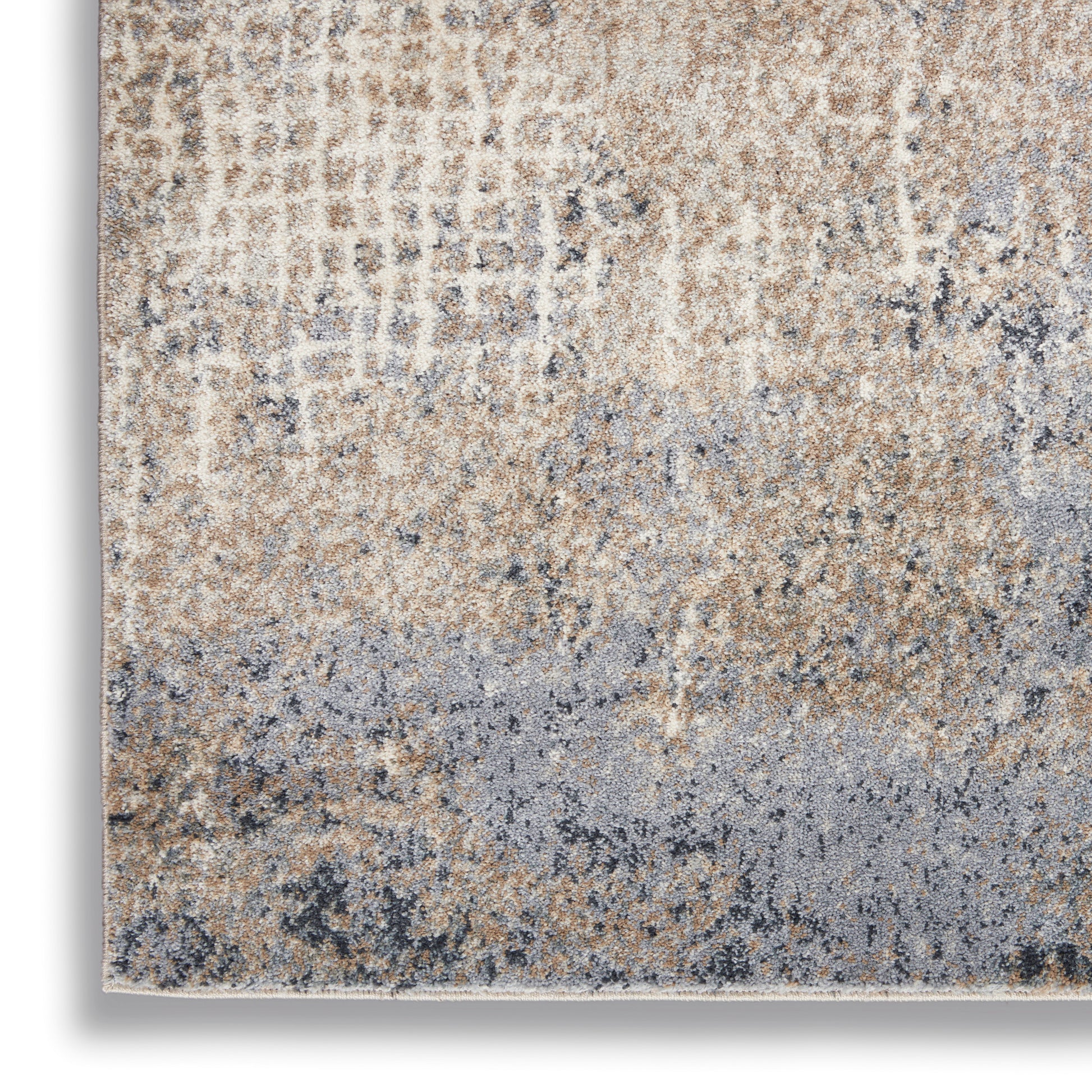 Nourison Home Moroccan Celebration  Ivory Grey  Contemporary