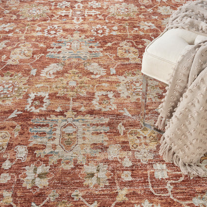 Nourison Home Sahar  Rust  Traditional